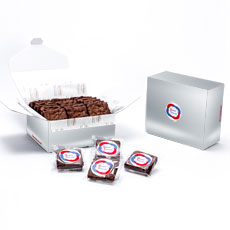 LBBR18 - Custom Logo Box – 18 Gourmet Brownies
